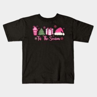 This the Season Christmas pink gift Kids T-Shirt